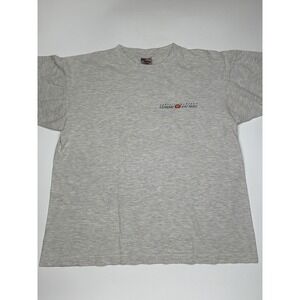 American Zone Premium Mens Gray Short Sleeve Graphic T-Shirt Size M